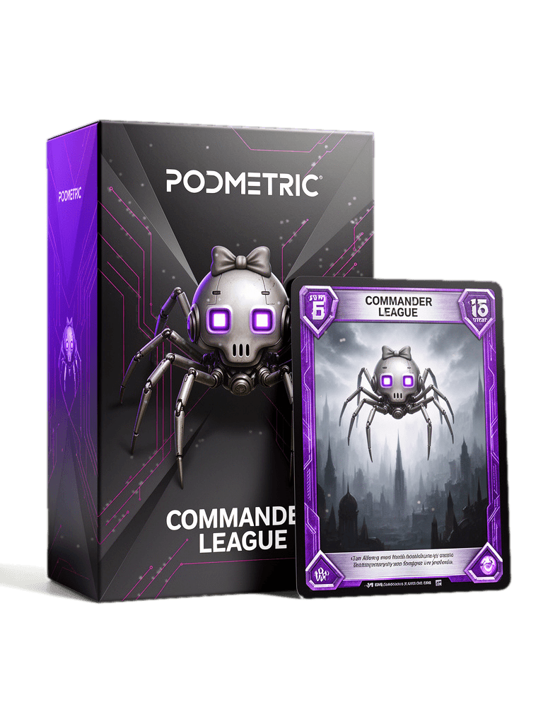 PodMetric collectible season command kit